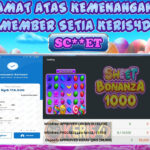 JACKPOT SLOT GACOR MAIN SWEET BONANZA 1000 15 APRIL 2025